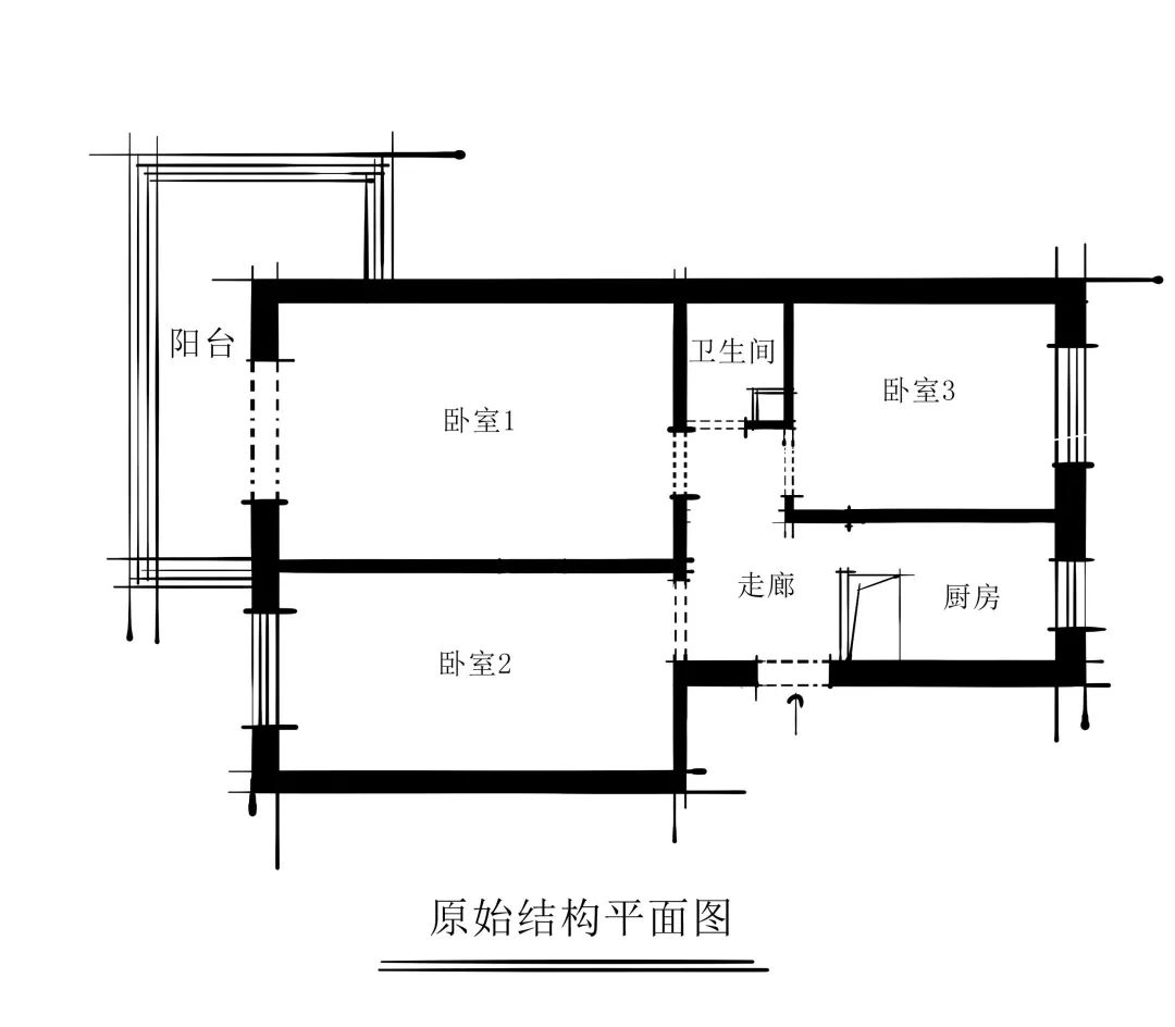 沈阳老房翻新案例|69㎡老房爆改，再看原照片根本认不出来！