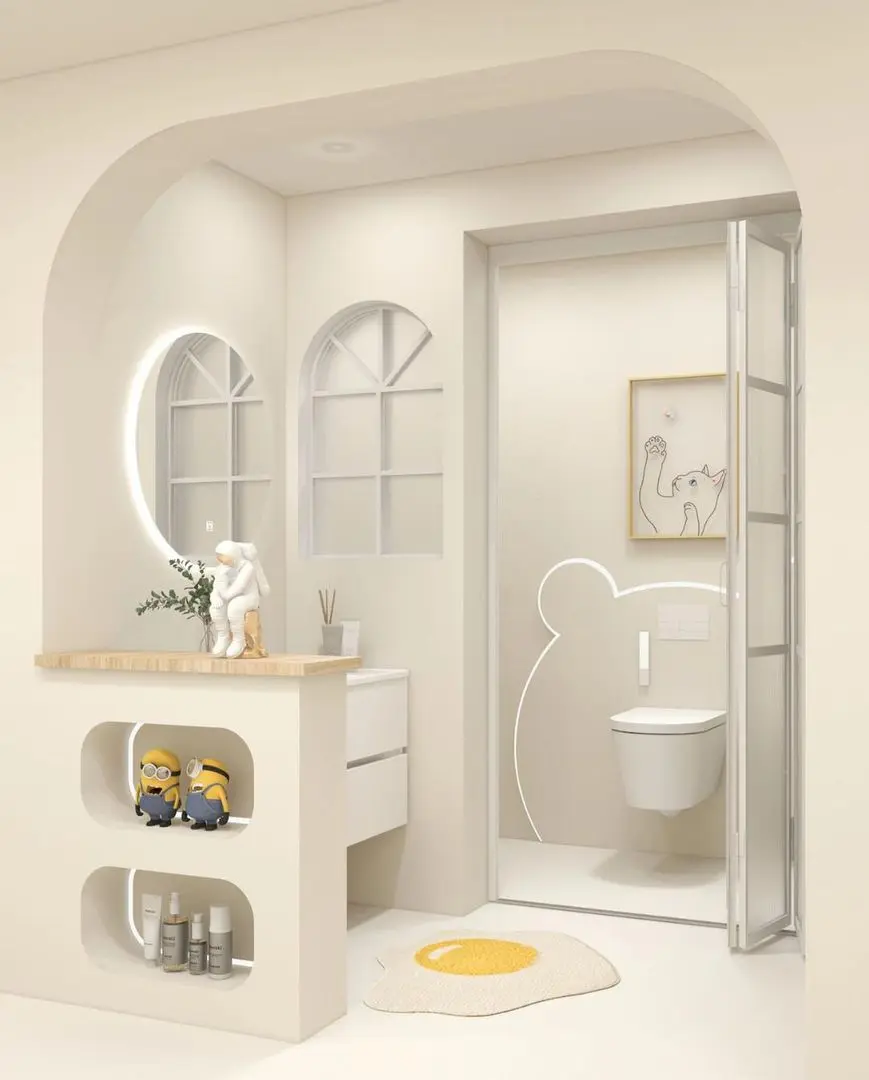 卫生间装修案例图